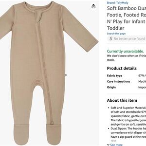 Bamboo Footie Bundle of 4